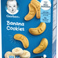 Gerber Toddler Cookies, Banana Cookies, Baked With Real Bananas, Non Gmo Cookies For Toddlers, 5 Ounce Box (Pack Of 5)