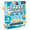 Plant-Based and Vegan Breakfast Cereal by Three Wishes - Unsweetened, 4 Pack - More Protein and Less Sugar Snack - Gluten-Free, 