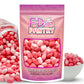 Freeze Dried Fruit Bursts Candy - Mini All Reds L Hard Candy Mix 5Oz Treat Snack Gift Bag Strawberry, Fruit Punch, Watermelon, C