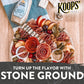 Koops' Organic Stone Ground Mustard - Old-Fashioned Mustard, Gluten-Free, Kosher, Non-Gmo, Usda Certified Organic Mustard, Made