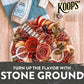 KOOPS Organic Stone Ground Mustard, Old-Fashioned, Gluten-Free, Non-GMO, 12 Oz, Pack of 2