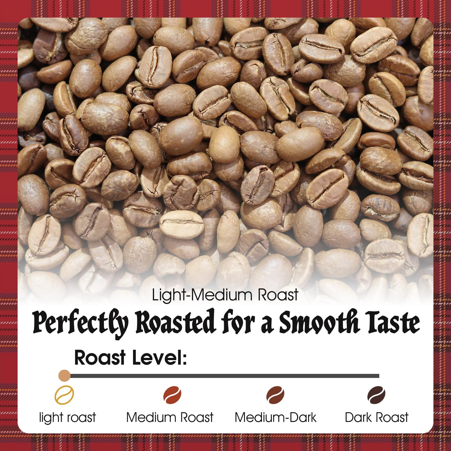 Stewarts Colombian Light Medium Roast Ground Coffee Blend - Mild, Bright, Tasty Flavored Gourmet Coffee Grounds - Great for Hot,