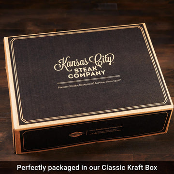 Kansas City Steak Company Premium Beef Steak Burgers, 12 Count, 4.5 oz each, Vacuum Sealed, Restaurant-Quality