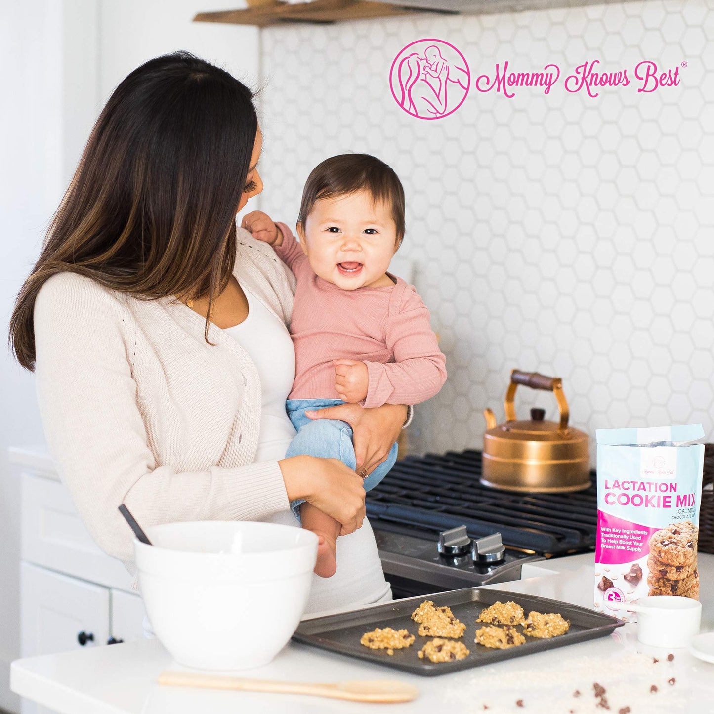 Mommy Knows Best Lactation Cookies Mix Oatmeal Cinnamon Raisin 1 Pound
