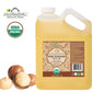 US Organic Macadamia Nut Oil, Unrefined Virgin, Cold Pressed, 128 Fl Oz (1 Gallon)