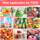 Gel Food Coloring Set - 8 Colors Concentrated Gel Based Food Color Food Grade Dye Flavorless Vibrant Edible Food Coloring For Cake Cookie Decorating Easter Egg Icing Fondant Baking Macaron - 6G/Bottle