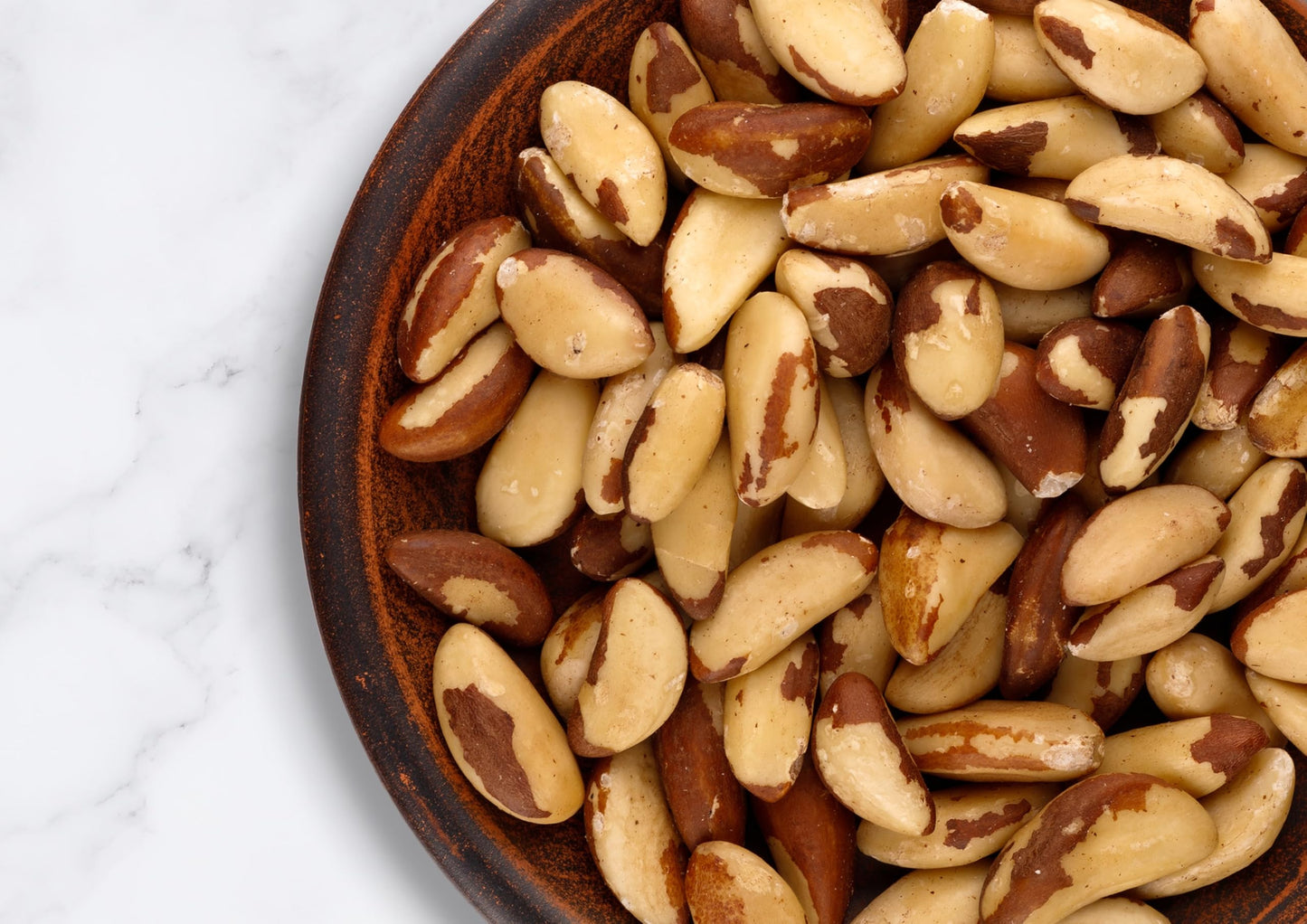Food To Live - Dry Roasted Brazil Nuts With Himalayan Salt, 4 Pounds – Oven Roasted, Lightly Salted, No Oil Added, Whole. Vegan, Kosher, Bulk.