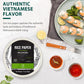 Soeos Rice Paper, White Rice Paper Wrappers, 1 Pack, 34 Sheets-Fresh Spring Roll Wrappers & Dumplings, Non-Gmo, Gluten-Free, Low Carb, Vietnamese Rice Wraps (Round, 22Cm)