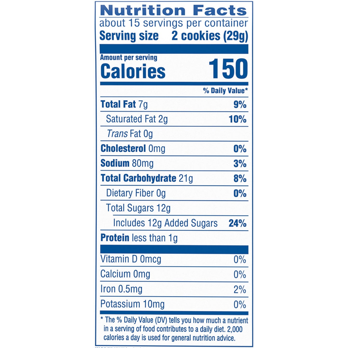 OREO Golden Double Stuf Sandwich Cookies, 12 - 15.25 oz Packs