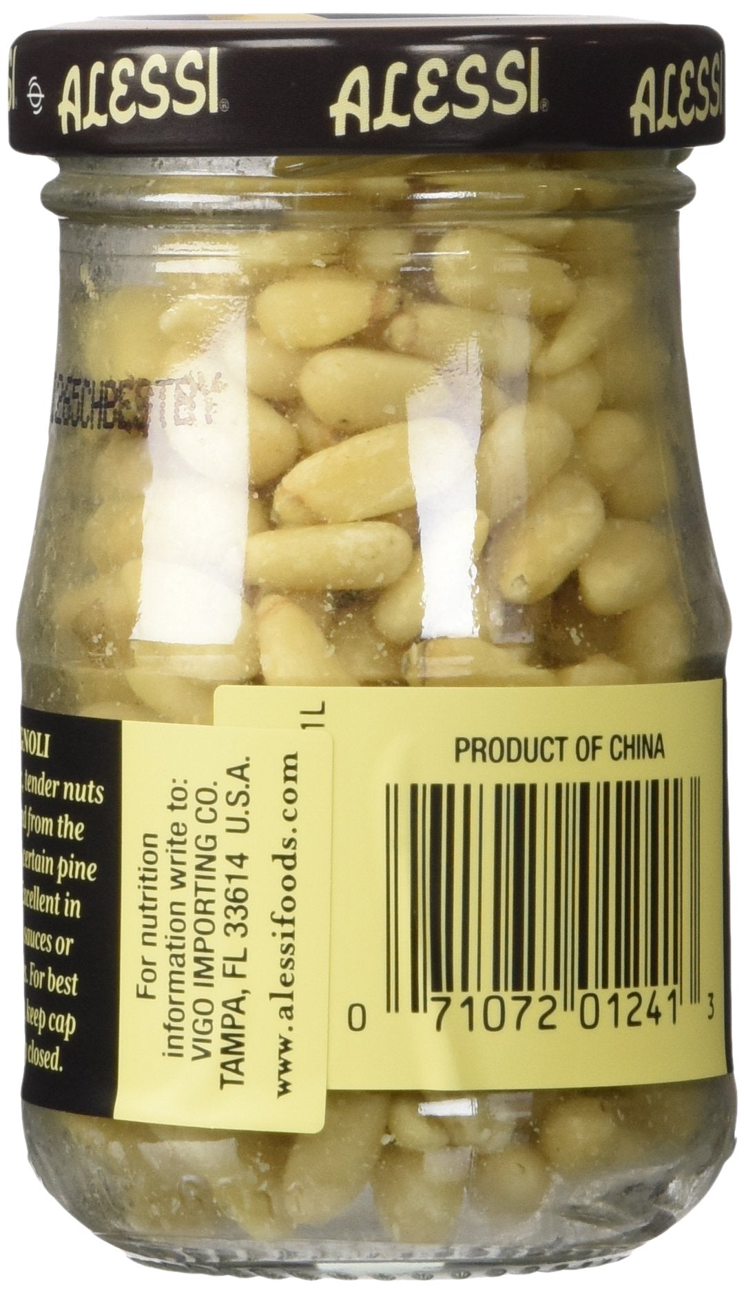 Alessi Pignoli Pine Nuts 1.75 oz White