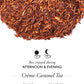 Twg Tea | Crème Caramel Tea | Rooibos Tea | Caramel & Theine-Free | 15 Hand Sewn Cotton Teabags | Gift Set