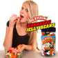 Ass Kickin Hot And Spicy Jellybeans With Habanero Pepper - 9 Oz Resealable Jar - Great For Easter Candy Or A Spicy Food Challeng