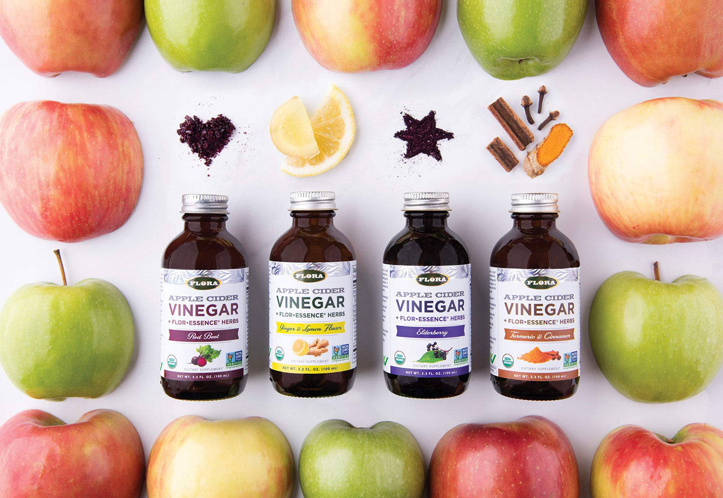 Og2 Flora Acv Ginger&Lem ( 1 X 3.3 Oz   )