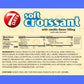 7Days Soft Croissant Variety Pack (24 Count), 6 Chocolate, 6 Vanilla, 6 Strawberry Vanilla, 6 Caramel, Breakfast Pastry, Individ