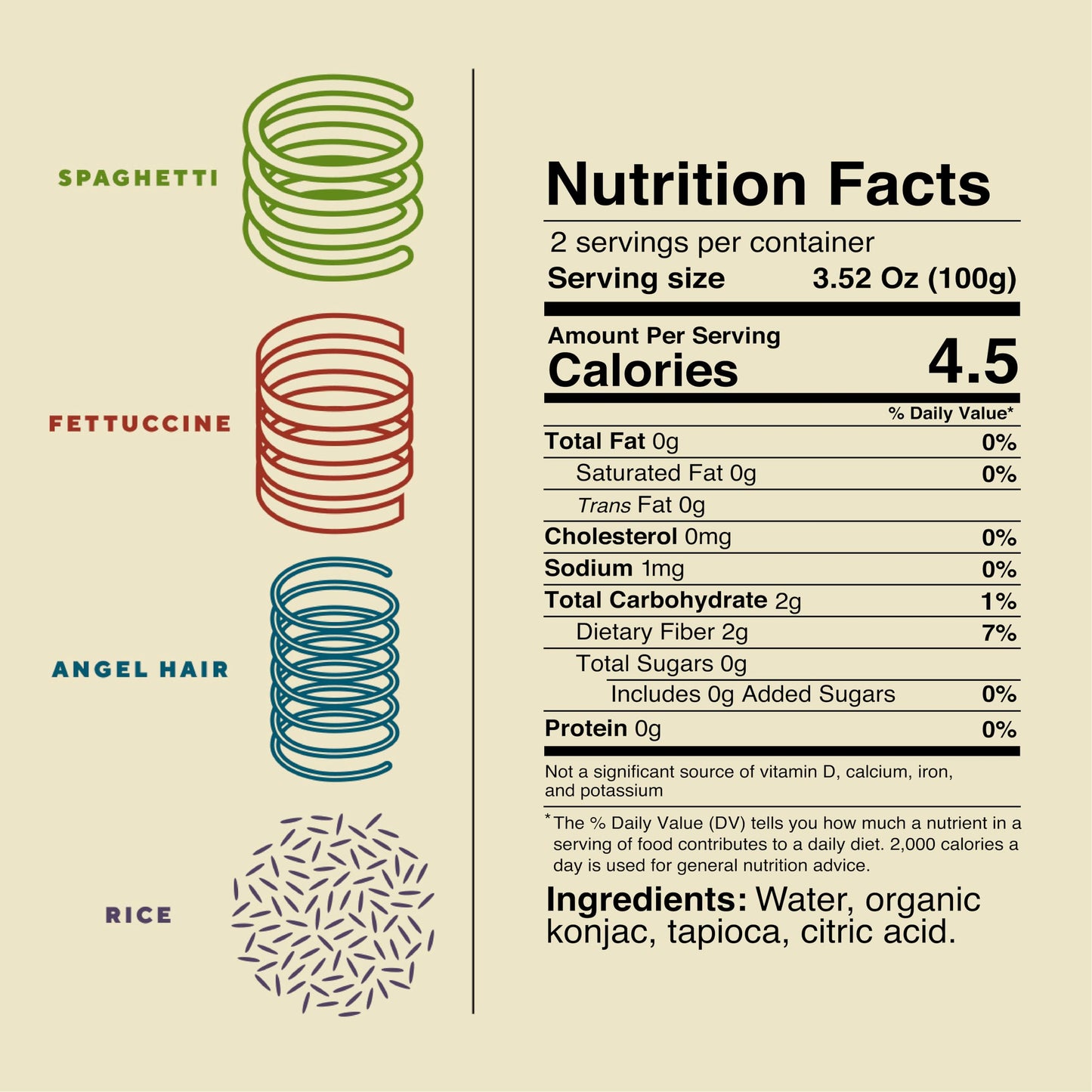 Its Skinny Organic Spaghetti Pasta Noodles, Low Carb, Gluten Free, 6-Pack, 9.52 oz