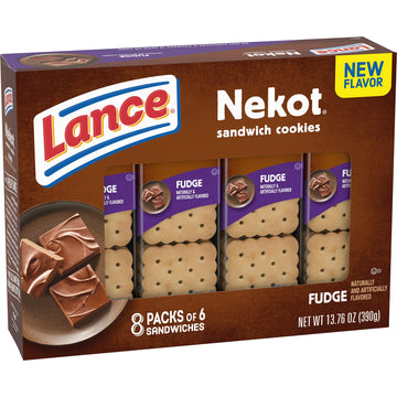 Lance Chocolate Fudge Cookies (Box Of 3)