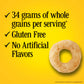 Cheerios Whole Grain Oats Gluten-Free Breakfast Cereal, 2.2 oz Pouch (Pack of 5)