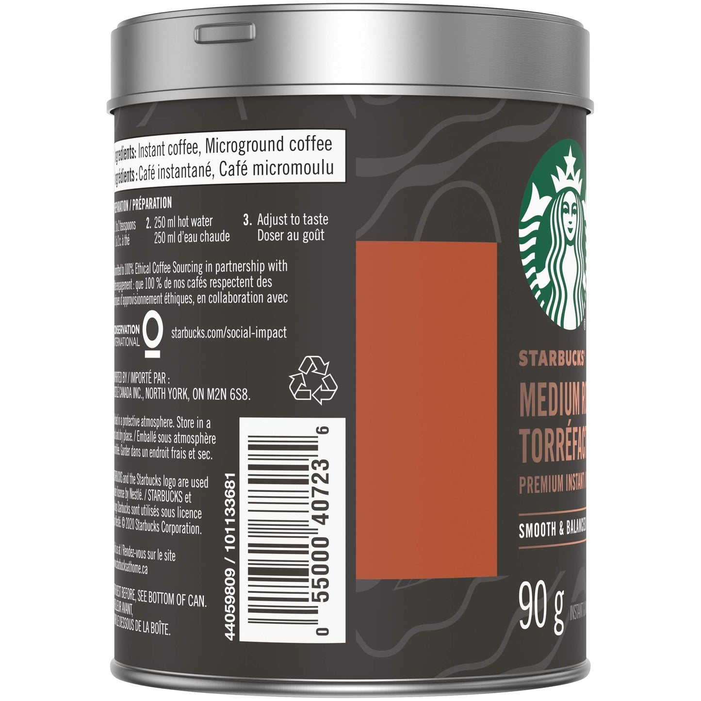 Starbucks Medium Roast Premium Instant Coffee 90 G