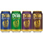 Liquid Death Sparkling Water Variety Pack - 12oz Cans, Low Sugar, 4 Flavors: Lime, Cola, Rootmalt-inspired, Doctor Death, Pack of 12