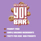 Yo! Bar By Bearded Brothers Vegan Organic Kids Bar, Cookie Dough (25 Bars) - Gluten Free, Paleo And Whole 30 | Soy Free, Non-Gmo, Low Glycemic, No Sugar Added, Fiber + Whole Foods