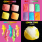 Space Age Snacks UFO Pack - 9 Premium Freeze Dried Candies - Cosmic Crunchies, Moon Clouds, Space Sharks, Alien Tongues, Lemon Stars