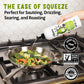 Chosen Foods 100% Pure Avocado Oil Squeeze Bottle - 27 Fl Oz - For Drizzling, Saut  Ing, Roasting, Searing, & Baking - High Smok