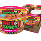 Nissin Hot & Spicy Ramen Noodle Soup, Shrimp, 3.27 Ounce (Pack Of 6)