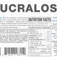 Hard Rhino Sucralose Powder - Zero Calorie Sweetener & Keto Sugar Substitute - 125 Grams (4.4 oz)
