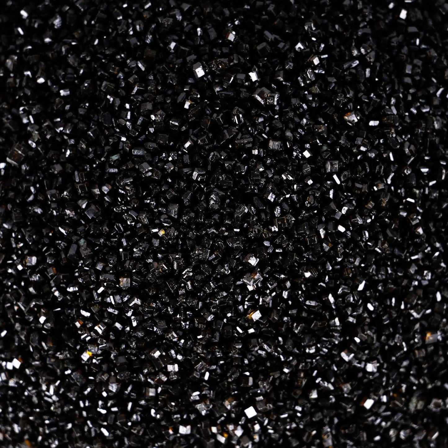 Kasvan Sanding Sugar Sprinkles - Edible Sugar Crystals  Baking Cake Decorations  Ice Cream Toppings Cupcake Decorating  Wedding Party Chirstmas Supplies  85G/3.2Oz (Black)