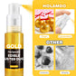 Holamdo Edible Glitter Spray, 22g Metallic Food Coloring, Rose Gold