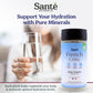 Sante Naturelle Celtic Salt Grey Coarse Sea Salt Shaker, 8 oz, Unrefined French Sea Salt, Rich in 82+ Minerals, 100% Natural