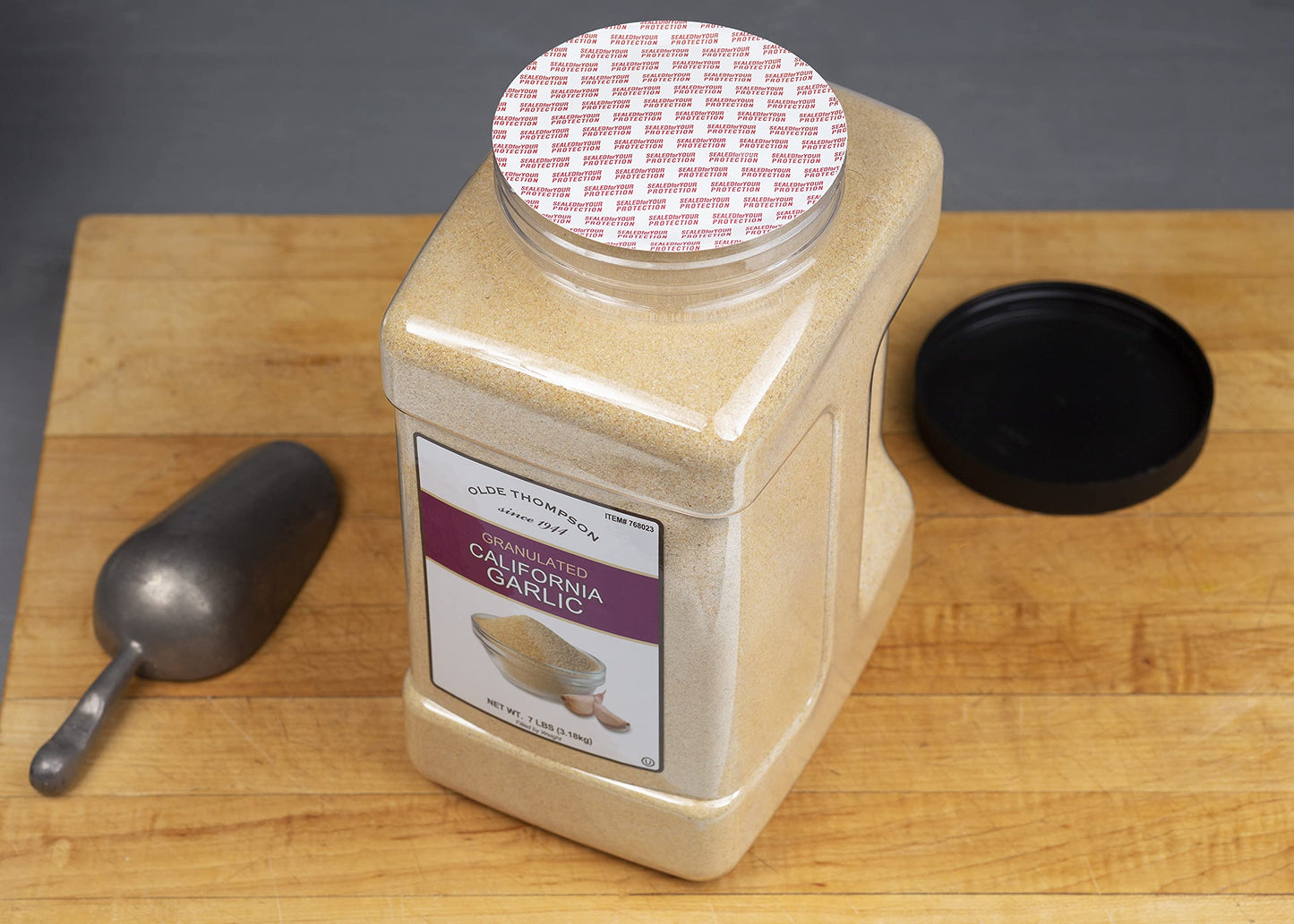 Olde Thompson Granulated California Garlic, 7 Pound, Bulk Size
