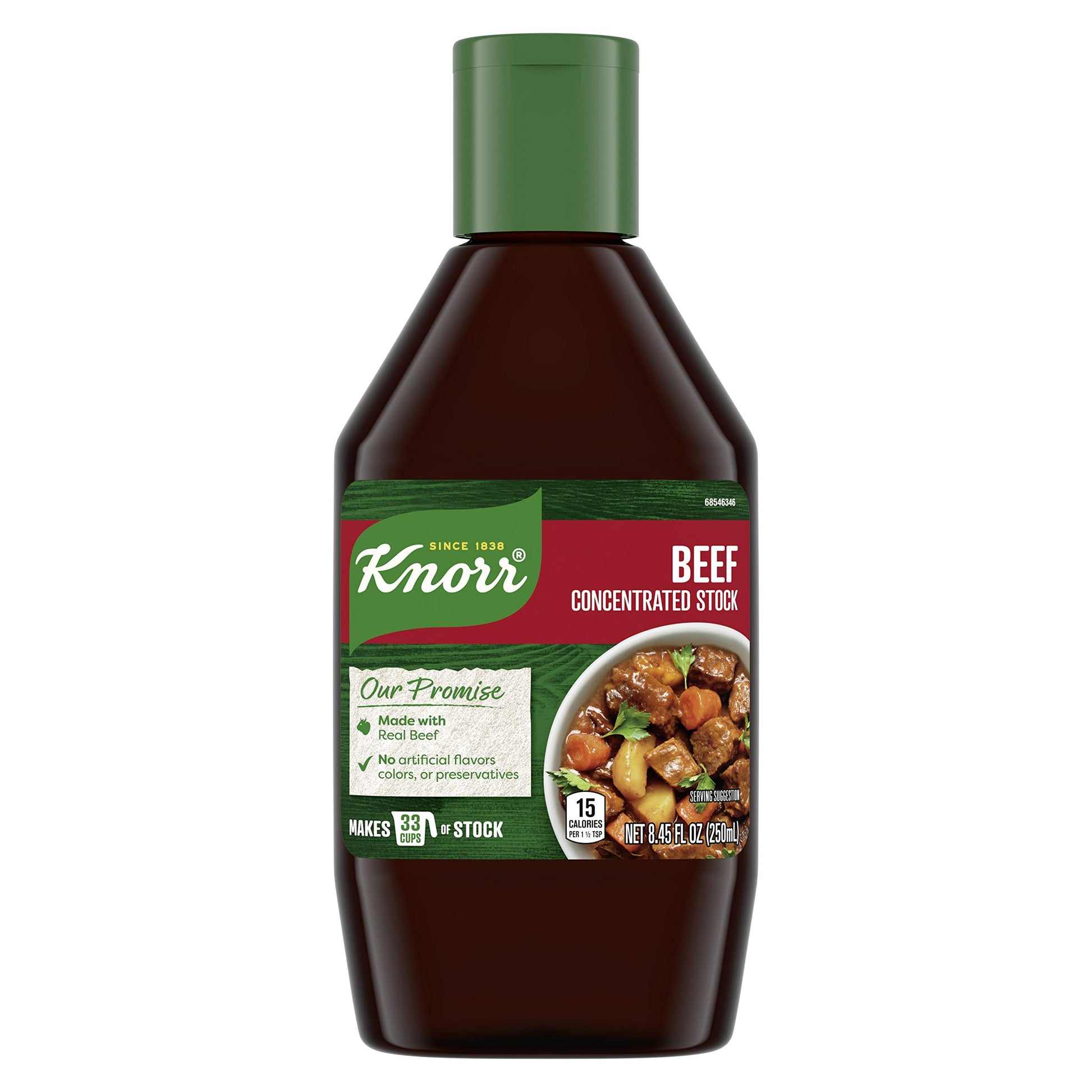 Knorr Beef Stock Concentrate, Gluten Free, No Artificial Flavors, 8.45 fl oz