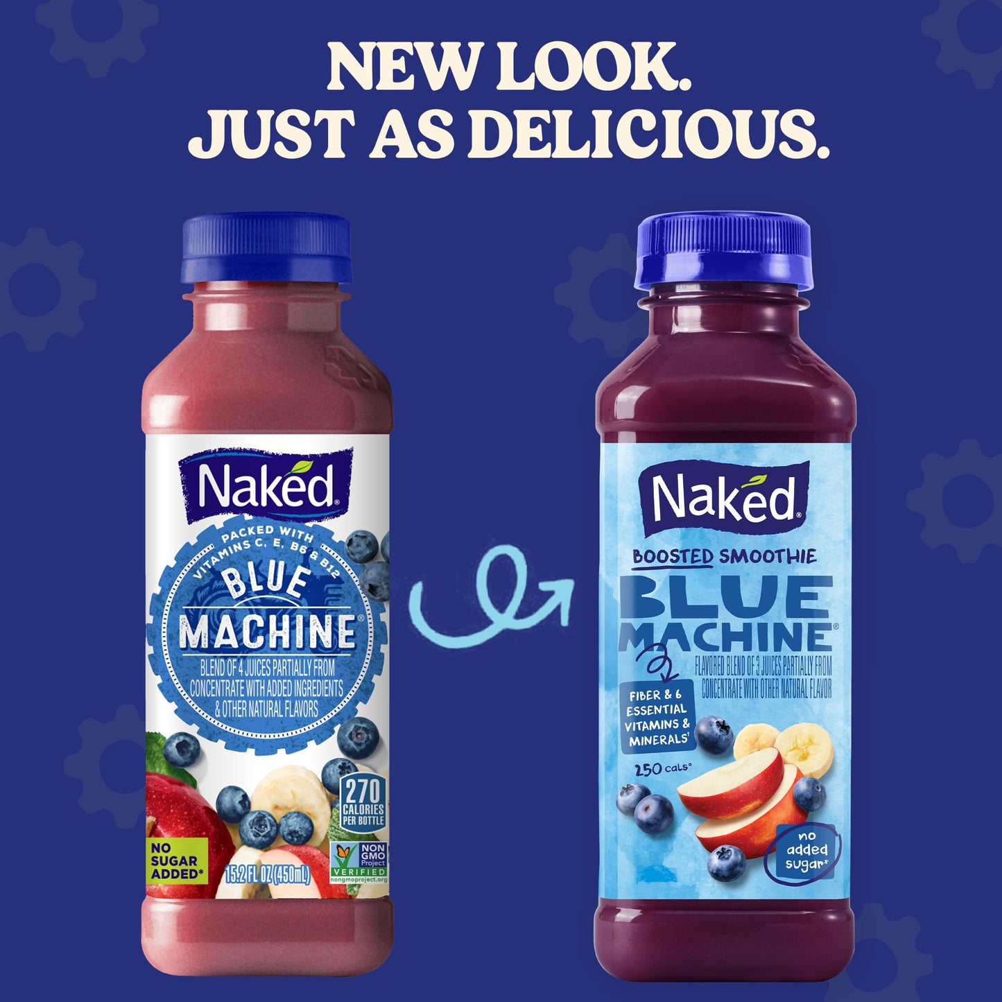 Naked, Juice Blue Machine, 15.2 oz