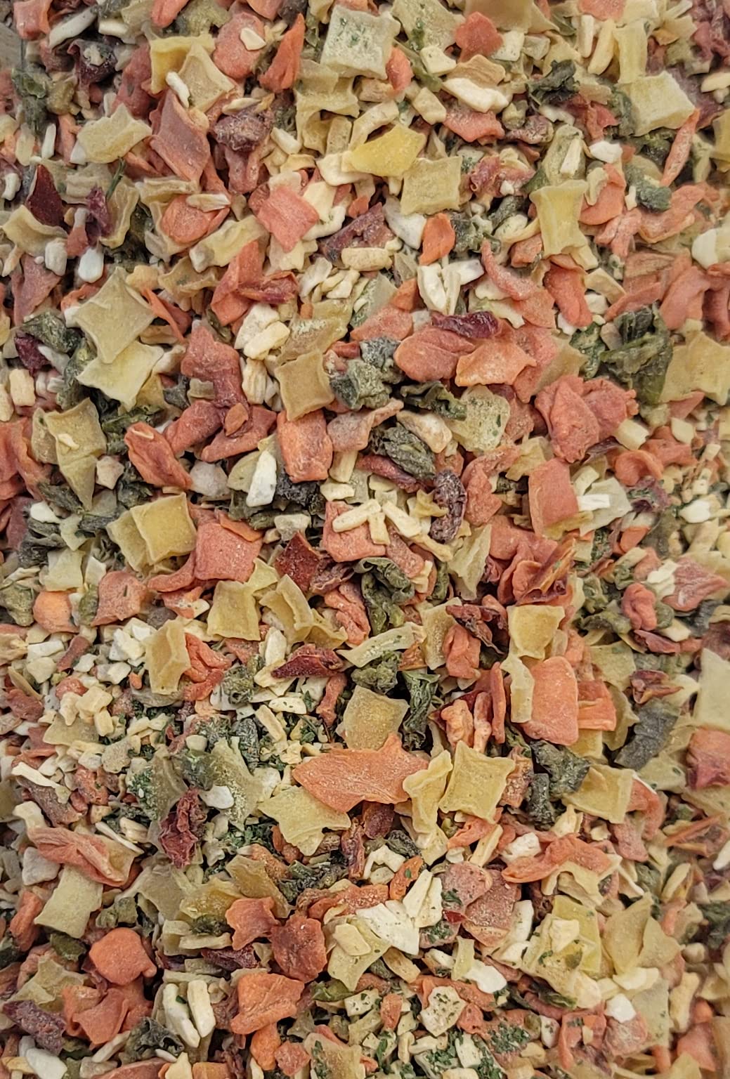NatureJam Dried Vegetable Soup Blend - 10 Pounds Dehydrated Vegetable Flakes for Ramen Noodle Soup