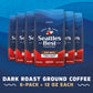Seattle s Best Coffee Henrys Blend Dark Roast Ground Coffee | 12 Ounce Bags (Pack of 6)