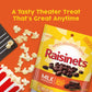 Raisinets, Milk Chocolate Covered California Raisins, 8.0 Oz Resealable Bag, Bulk 8 Pack