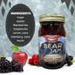 Newport Jerky Company Bear Jam - 16 Oz All-Natural Fruit Spread With Blackberries, Elderberries, Apples & Raspberries - Handmade