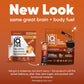 IQBAR Mushroom Coffee Packets - Toasted Hazelnut - 40 Servings - Sugar Free, Vegan, Instant Coffee for Focus and Energy Boost