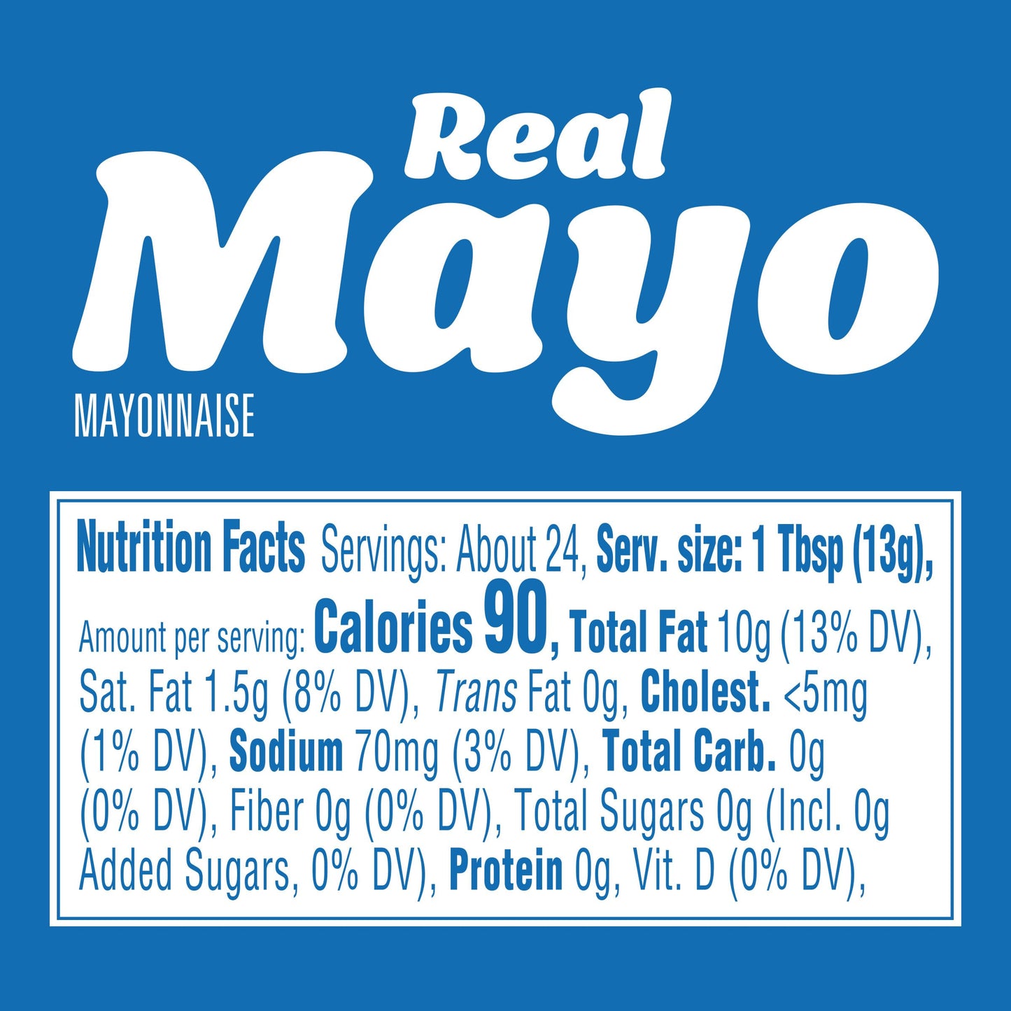 Kraft Real Mayo Creamy & Smooth Mayonnaise - Classic Spreadable Condiment for Sandwiches, Salads, and Dips, Made w/ Cage-Free Eg