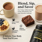 WHDEOW High Flavanol Cocoa Powder – Vegan, Non-GMO, Sugar-Free, 7.05oz – Supports Circulation & Energy