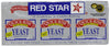 Red Star Quick Rise Yeast, 3/4-Ounce (Pack Of 9)