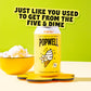 Popwell Cream Soda Prebiotic Beverage, 6g Fiber, 1g Sugar, 12 Fl Oz Cans (Pack of 12)