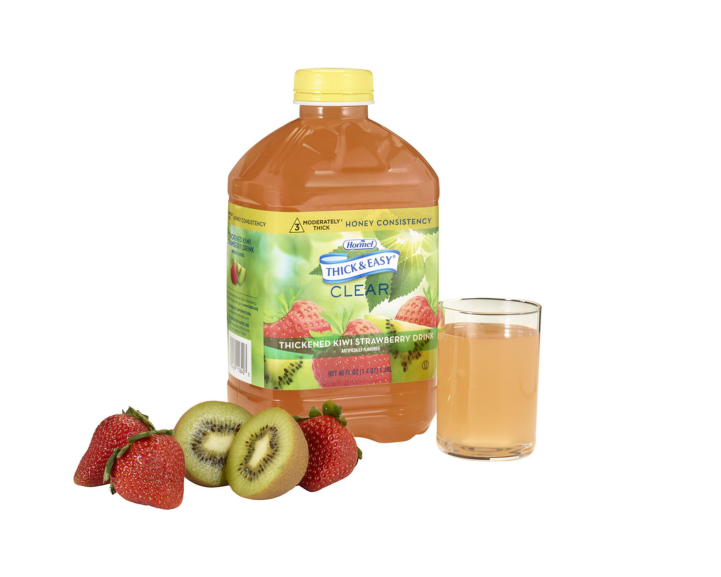 Hormel Thick & Easy® Kiwi Strawberry Honey Consistency 46 Oz (Pack Of 6)