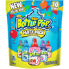 Baby Bottle Pop Halloween Bulk Candy Lollipops 10 Ct - Individually Wrapped Hard Candy w/ Powdered Sugar Dip in Assorted Fruity 