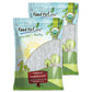 Food to Live Organic Fine Shredded Coconut, 8 Pounds - Non-GMO, Raw, Unsweetened, Unsulfured, Desiccated, Shaved Meat. Vegan, Ke