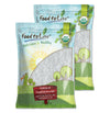 Food to Live Organic Fine Shredded Coconut, 8 Pounds - Non-GMO, Raw, Unsweetened, Unsulfured, Desiccated, Shaved Meat. Vegan, Ke