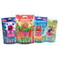 Bubblegum Kids Sugar Free Gum – Vegan Friendly, Retro Flavor Variety Pack (4 Pack, 55 Count) – Watermelon Pink, Blueberry Blue, Strawberry Red