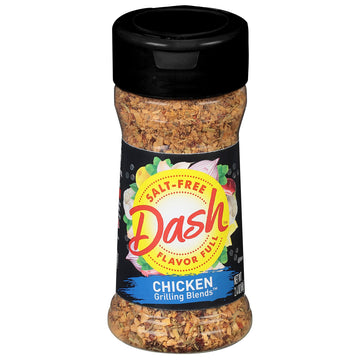 Dash Salt-Free Grilling Blends, Chicken, 2.4 Ounce (Pack Of 8)