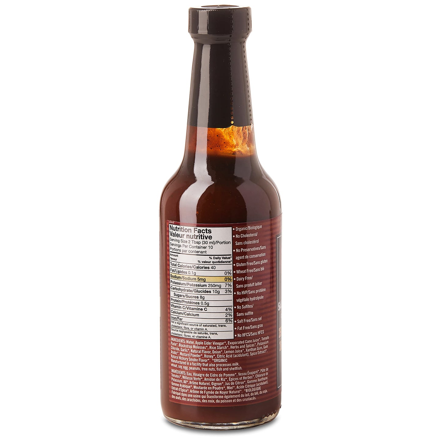 Mr. Spice Organic - Salt Free Sauce (Honey Bbq, Single)
